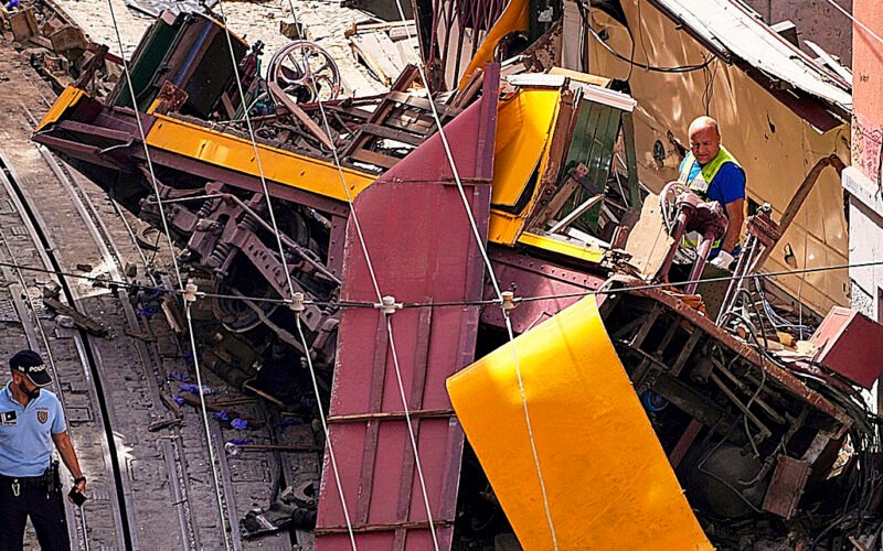 Una investigación «independiente y externa» para averiguar si el mantenimiento del ascensor lisboeta de Gloria era el adecuado