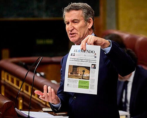 Feijóo cuestiona la comisión que tenía en un contrato el asesor de Plus Ultra: «Parece que Zapatero nos puede dar alguna pista de dónde han metido nuestro dinero»