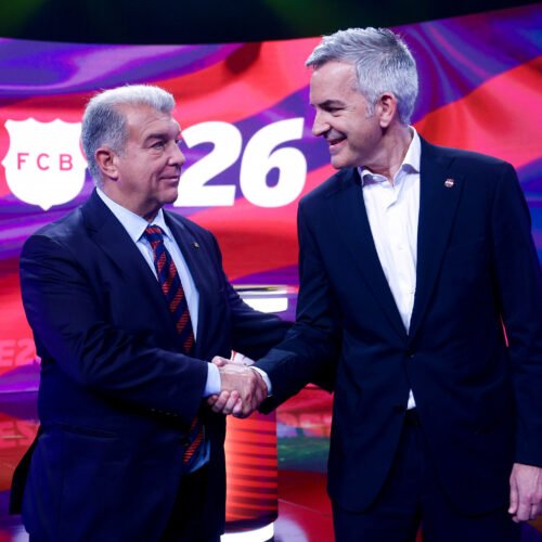 Laporta y Font, pulso por la presidencia del Barça