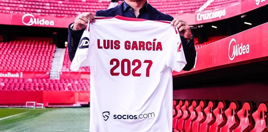 Luis García Plaza, solución de emergencia al luto perpetuo del Sevilla