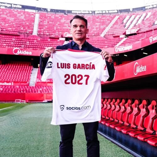 Luis García Plaza, solución de emergencia al luto perpetuo del Sevilla