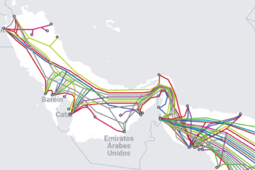 Los cables que sostienen el internet global, amenazados por la guerra en Oriente Próximo