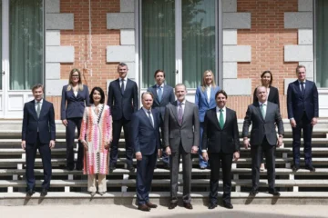 El rey Felipe VI recibe al comité de dirección de Heineken España