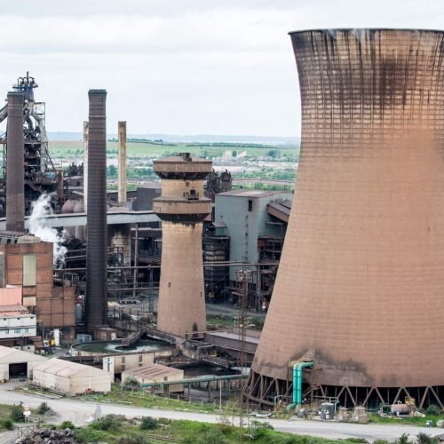 Los altos hornos que simbolizan el colapso del laborismo en Reino Unido
