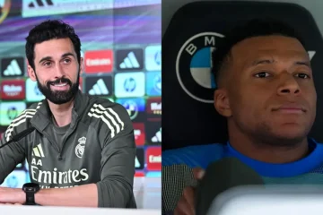 Arbeloa contesta a Mbappé: «Ya me gustaría tener cuatro delanteros, no me habrá entendido bien»