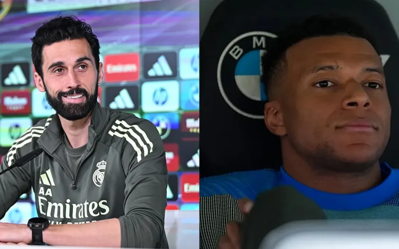 Arbeloa contesta a Mbappé: «Ya me gustaría tener cuatro delanteros, no me habrá entendido bien»