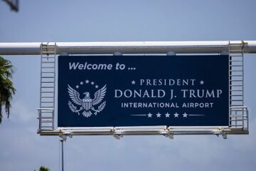 Un aeropuerto de Florida cambia oficialmente su nombre en honor a Donald Trump: de PBI a DJT