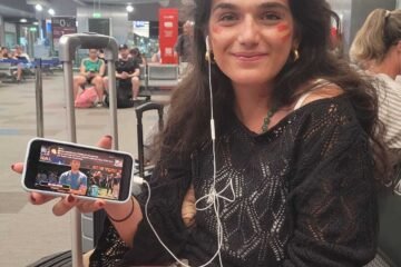 La emoción de vivir la final desde el cielo: «Mis amigas y yo nos vamos a tatuar el escudo y la fecha de la victoria»