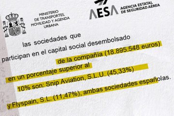 El Gobierno rescató a Plus Ultra con una estructura de control accionarial falseada