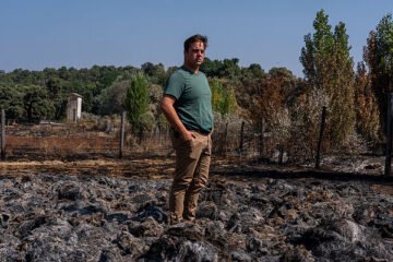 El desastre de los ganaderos bajo «piñas que saltaban como bombas»