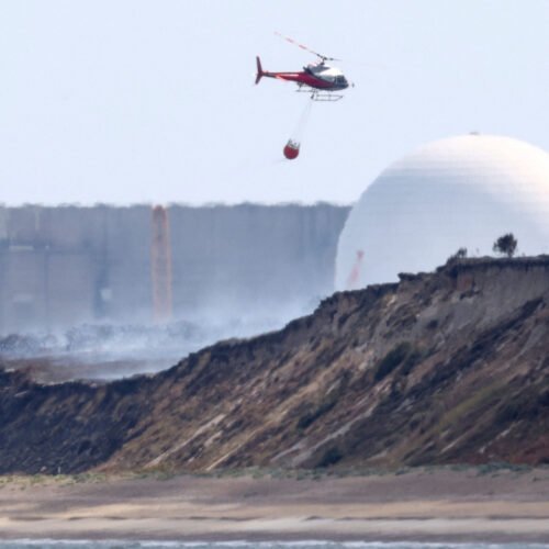 La mayor central nuclear del Reino Unido, en estado de alerta por un incendio forestal