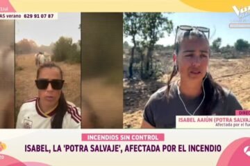 Isabel Aaiún tras el incendio que la alejó de la celebración de La Roja: «Los animales están por fin a salvo»