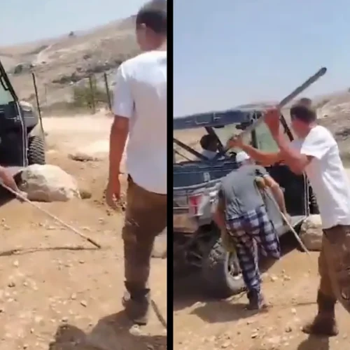 Dos adolescentes israelíes agreden a un palestino amputado en Cisjordania