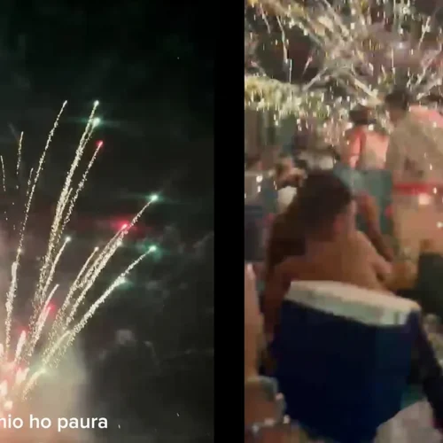 27 heridos por el impacto de una carcasa pirotécnica en el Castell de l’Olla de Altea (Alicante)