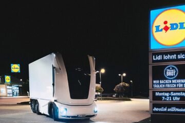 Reparto a domicilio: Lidl prueba un camión eléctrico autónomo