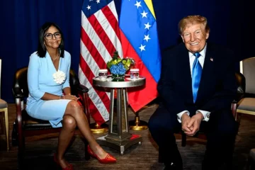 Trump asegura que habló con Delcy Rodríguez sobre elecciones y dice que fue «fantástica»