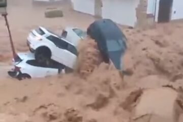 Muere una mujer de 102 años y rescatan a 90 en la riada de Madrigueras (Albacete)
