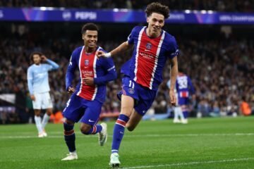 El PSG asalta el Etihad bajo la mirada de Guardiola