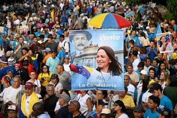 María Corina Machado regresa a Venezuela: «Estoy aquí. Con ustedes»