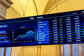 El Ibex 35 consigue terminar en verde
