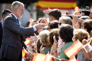 El Rey Felipe VI, en su visita a Melilla: «Estamos preparados para defender nuestros valores y nuestras libertades»
